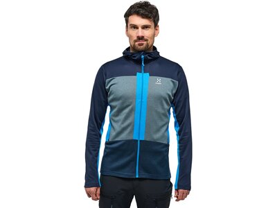 HAGLÖFS Herren Kapuzensweat ROC Flash Mid Hood Men Blau