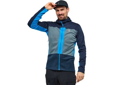 HAGLÖFS Herren Kapuzensweat ROC Flash Mid Hood Men Blau