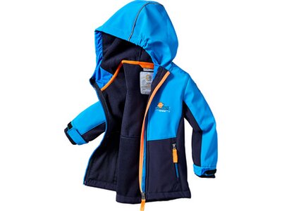FIRST INSTINCT by killtec Kinder Funktionsjacke FIOW 5 MNS SFTSHLL JCKT Blau