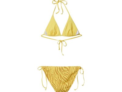 DELICATELOVE Damen Bikini Bikini Set JIL Big Tiger Gelb