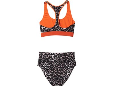 DELICATELOVE Damen Bikini Racerback Bikini Set FIONA Classic Leo Braun