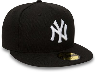 NEW ERA Herren New York Yankees Essential Black 59FIFTY Kappe Schwarz