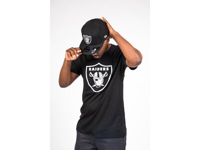 NEW ERA Herren T-Shirt LAS VEGAS RAIDERS TEAM LOGO Schwarz