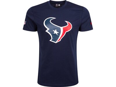 NEW ERA Herren T-Shirt HOUSTON TEXANS TEAM LOGO Blau