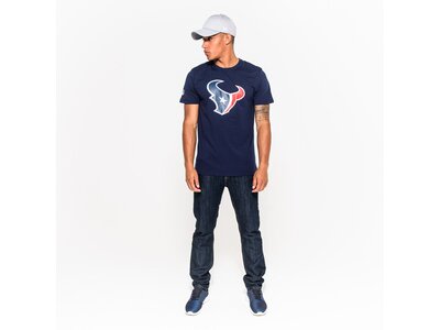 NEW ERA Herren T-Shirt HOUSTON TEXANS TEAM LOGO Blau