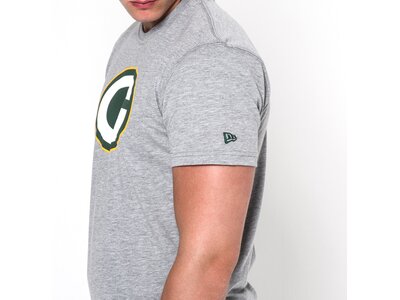 NEW ERA Herren T-Shirt GREEN BAY PACKERS TEAM LOGO Grau