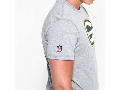 NEW ERA Herren T-Shirt GREEN BAY PACKERS TEAM LOGO Grau