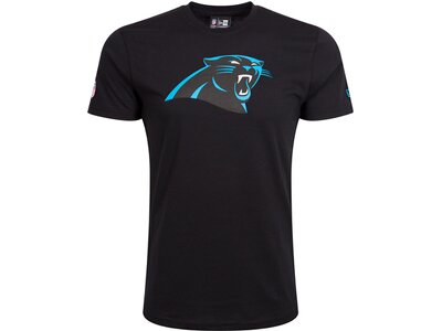 NEW ERA Herren T-Shirt CAROLINA PANTHERS TEAM LOGO Schwarz