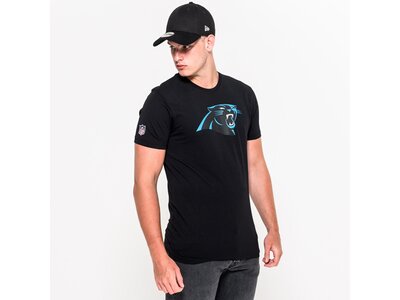 NEW ERA Herren T-Shirt CAROLINA PANTHERS TEAM LOGO Schwarz