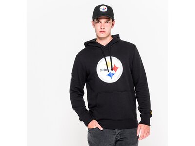 NEW ERA Herren Kapuzensweat Pittsburgh Steelers Schwarz