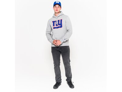 NEW ERA Herren Kapuzensweat NE92160FA14 TEAM LOGO PO HOOD NEYGI Grau