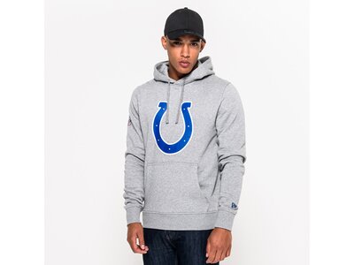 NEW ERA Herren Kapuzensweat NE92160FA14 TEAM LOGO PO HOOD INDCO Grau