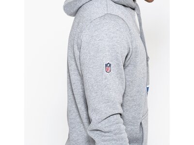 NEW ERA Herren Kapuzensweat NE92160FA14 TEAM LOGO PO HOOD INDCO Grau