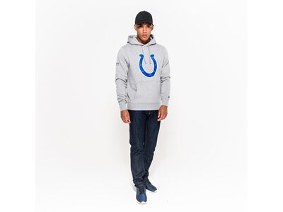NEW ERA Herren Kapuzensweat NE92160FA14 TEAM LOGO PO HOOD INDCO Grau