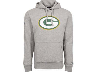 NEW ERA Herren Kapuzensweat Green Bay Packers Grau