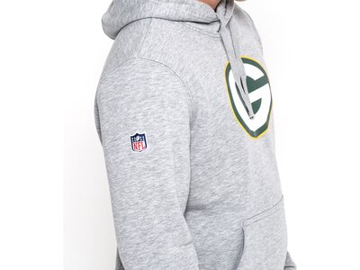 NEW ERA Herren Kapuzensweat Green Bay Packers Grau