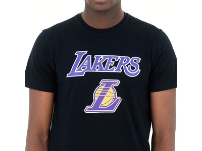 NEW ERA Herren T-Shirt LOS ANGELES LAKERS Schwarz