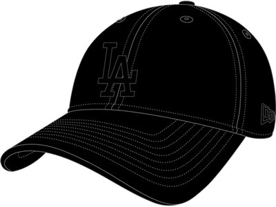 NEW ERA Herren LEAGUE ESSENTIAL 940 LOSDOD BLKBLK Schwarz