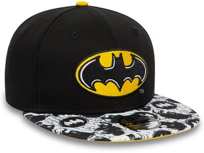 NEW ERA Kinder Mütze CHYT SUPER AOP 9FIFTY BATMAN BLK Braun