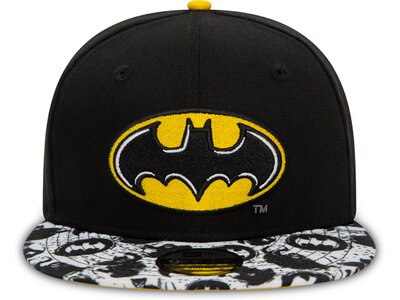 NEW ERA Kinder Mütze CHYT SUPER AOP 9FIFTY BATMAN BLK Braun