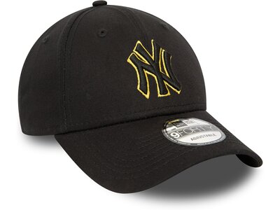 NEW ERA Herren Mütze TEAM OUTLINE 9FORTY NEYYAN BLKPIN Schwarz