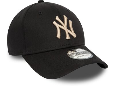 NEW ERA Herren Mütze LEAGUE ESSENTIAL 39THIRTY NEYYAN BLKSTN Schwarz