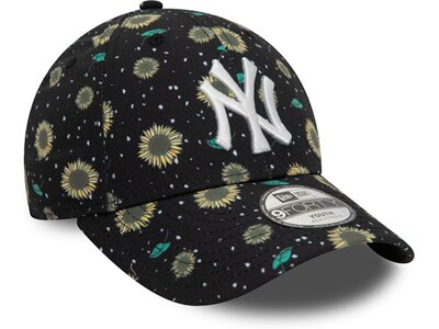 NEW ERA Kinder Mütze CHYT FLORAL AOP 9FORTY NEWERA BLKWHI Schwarz