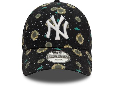 NEW ERA Kinder Mütze CHYT FLORAL AOP 9FORTY NEWERA BLKWHI Schwarz