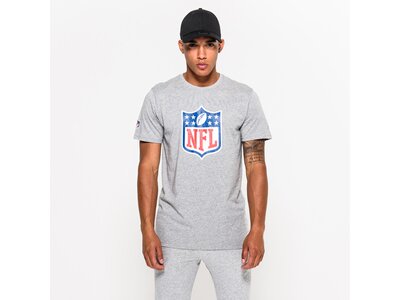 NEW ERA Herren Shirt NOS NFL REGULAR TEE NFLLOG HGR Grau