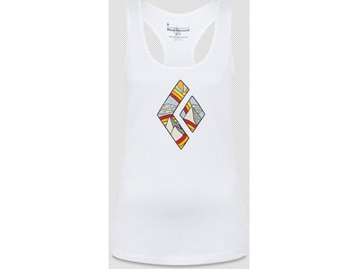 BLACK DIAMOND Damen T-Shirts / Tanks W RAINBOW DIAMOND TANK Weiß