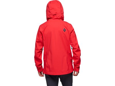 BLACK DIAMOND Damen Funktionsjacke WMNSOUTRWR Rot