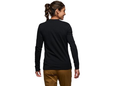 BLACK DIAMOND Damen Shirt LOGOWEAR Schwarz