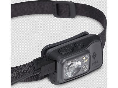 BLACK DIAMOND Lampen / Dynamos SPOT 400-R HEADLAMP Grau