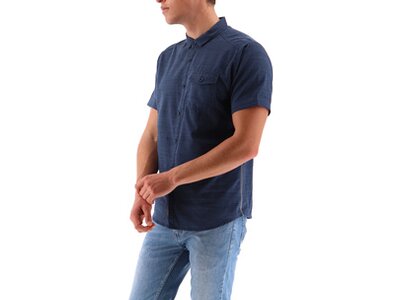 SUN VALLEY Herren Hemd SS SHIRT Blau