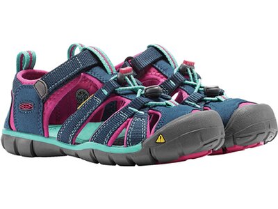 KEEN Mädchen Outdoor Sandalen "Seacamp II CNX" Grau