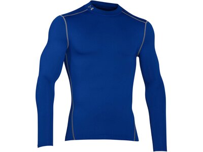 UNDER ARMOUR Herren Unterwäsche Langarm Coldgear Compression Mock Blau