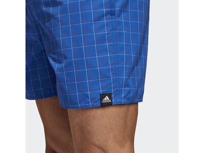 ADIDAS Herren Checkered Badeshorts Blau