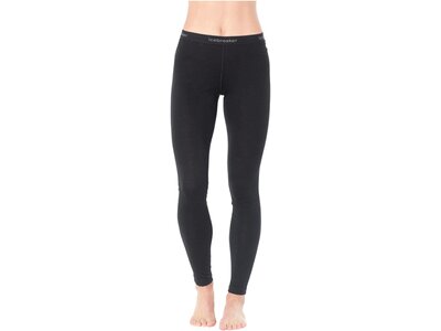 ICEBREAKER Damen Base Layer "200 Oasis Leggings" Schwarz