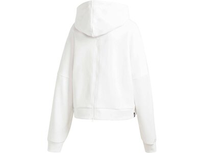 ADIDAS Damen Sweatshirt "Graphic Hoodie" mit Kapuze Weiß