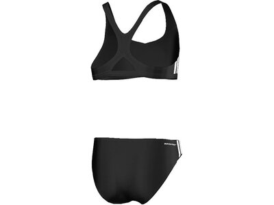 ADIDAS Kinder Bikini 3SA Sporty Bikini Schwarz