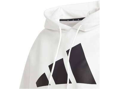 ADIDAS Damen Sweatshirt "Graphic Hoodie" mit Kapuze Weiß