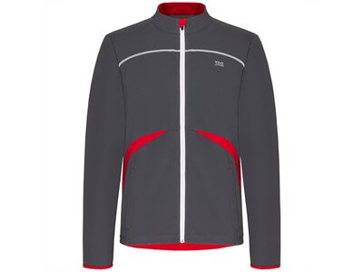 TAO Atmungsaktive Herren Laufjacke | Nachhaltig & fair BLEON Grau