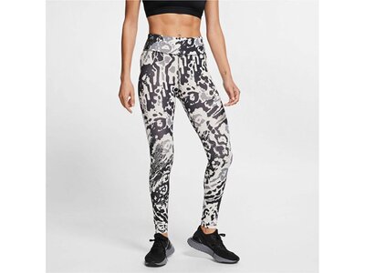 NIKE Damen Tights " 7/8 Printed Running" Silber