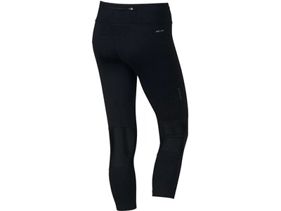 NIKE Damen Lauftights Power Running Crop Schwarz