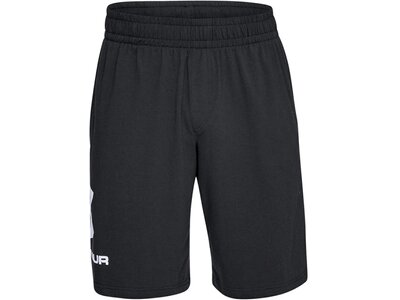 UNDER ARMOUR Herren Trainingsshorts "UA Sportstyle Cotton Graphic" Schwarz