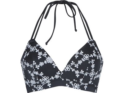 LINGADORE Damen Bikinioberteil Triangel Bikini Schwarz