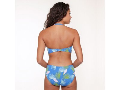 LINGADORE Damen Bikinioberteil Bandeau Bikini Blau