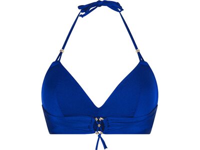LINGADORE Damen Bikinioberteil Triangel Bikini Blau