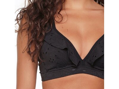 LINGADORE Damen Bikinioberteil Triangel Bikini Schwarz