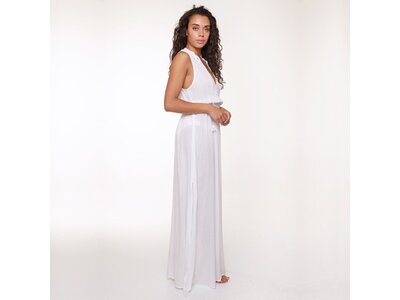 LINGADORE Damen Kleid Badekleid Weiß